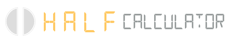 Half Calculator HalfCalculator